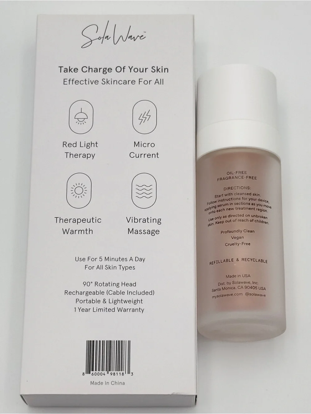 SolaWave Skin Therapy Activating Serum — Soft Pink